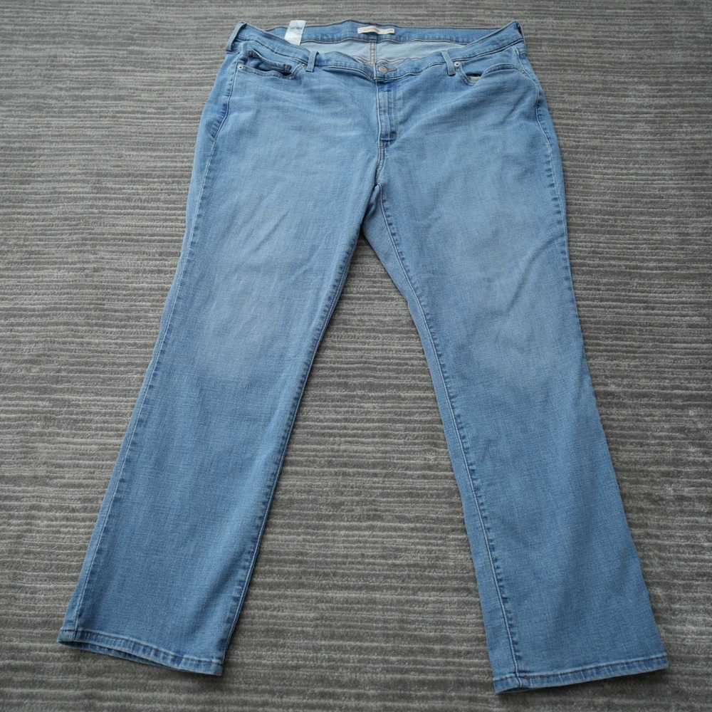 Levi's Light Blue Straight Leg Jeans